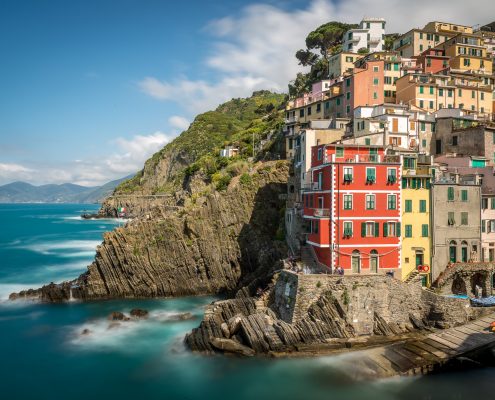 tour operator in Italy, Cinque Terre tours. view of Riomaggiore.