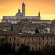 Europa, Italia, Toscana. La cattedrale di Siena all'alba