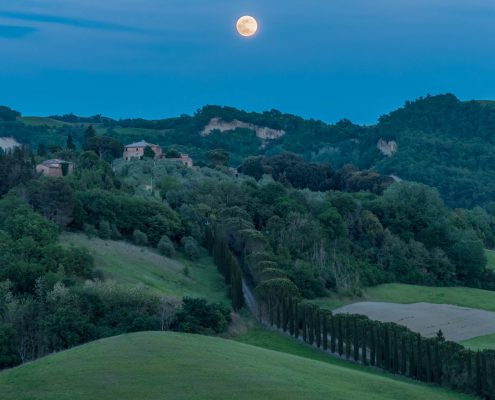 Orcia Valley UNESCO World Heritage Site, Southern Tuscany, Italy