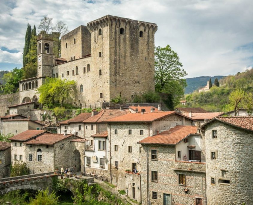 Fivizzano Castle in the Lunigiana- Italy